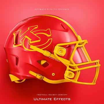 Los 32 cascos de la NFL al estilo de la nueva liga: AAF