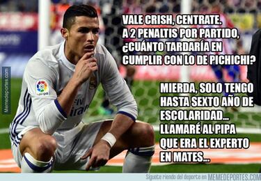 Cristiano protagonista de los memes del Valencia-Real Madrid