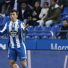 Natxo, pendiente de sus dos carriles ante el Zaragoza