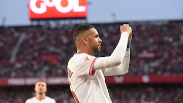 25/05/24 PARTIDO PRIMERA DIVISION
SEVILLA - BARCELONA
PRIMER GOLEMPATE YOUSEFF EN NESYRI 1-1 ALEGRIA