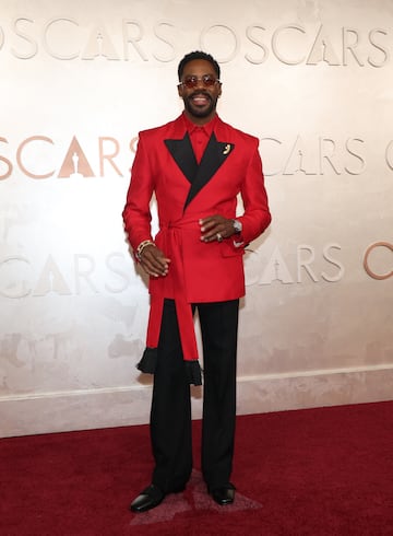 Colman Domingo posa en la alfombra roja del Dolby Theatre.