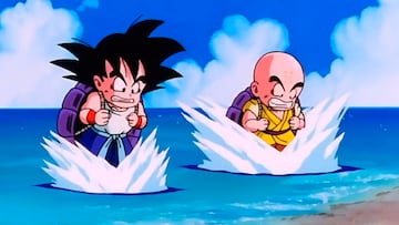 Dragon Ball entrenamiento