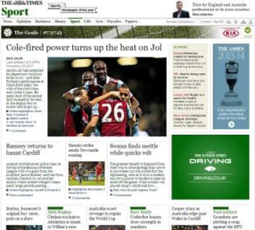 Las portadas de la prensa extranjera