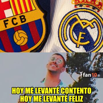 Los mejores memes del Clásico Barcelona - Real Madrid