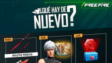 agenda semanal free fire mayo garena battle royale gratis juegos android