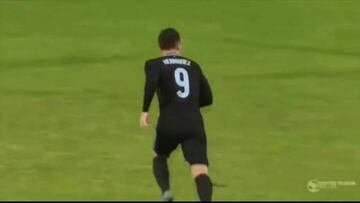 Así fue el nuevo gol de Ángelo Henríquez con el Dinamo Zagreb