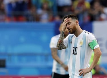 Fourth time unlucky: Messi's World Cup dreams left in tatters