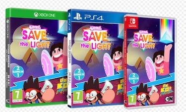 Steven Universe tendrá su juego “Salva la Luz” en formato físico