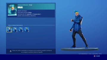 Estilo Predeterminado del skin de Ninja