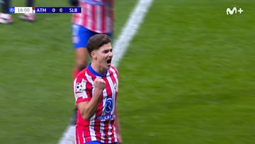 El sonido del Metropolitano tras la salvajada de Julián Alvarez