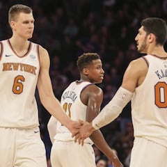 Porzingis se desata: ¡40+8+6! y los Knicks remontan 19 puntos
