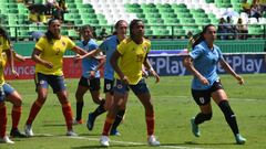 Partido amistoso entre Colombia y Uruguay
