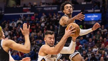 Los Pelicans ganan sin su estrella en un partido ajustado, en el que los Spurs amenazaron con remontar y en el que McCollum fue el gran héroe: 40 puntos.