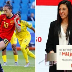 Jenni Hermoso, icono del fútbol femenino por la igualdad