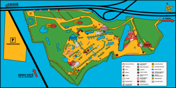 Mapa del Festival Estéreo Picnic 2022