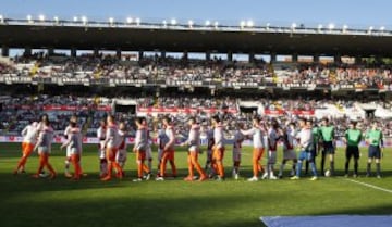 Rayo Vallecano-Valencia en imágenes