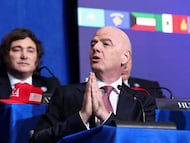 A decade after coming to power, Infantino celebrates amid praise from one of his right-hand men.
