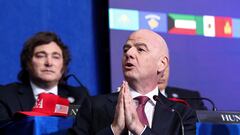 Trump desea más años a Infantino como presidente de la FIFA