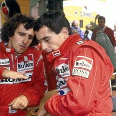 Alain Prost cuenta cómo cambió su relación con Ayrton Senna y llegaron a ser amigos