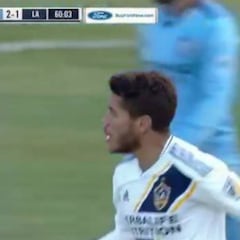 El gol de Jonathan Dos Santos que acortó distancias vs el NYC
