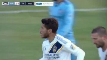 El gol de Jonathan Dos Santos que acortó distancias vs el NYC