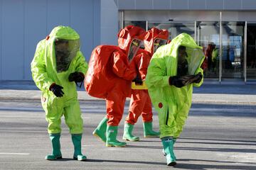 Los XXIII Juegos Olímpicos de Invierno en Corea del Sur se están preparando a conciencia desde el punto de vista de la seguridad. La prioridad es garantizar la fiesta de los deportes de invierno, y para ello los cuerpos de seguridad se entrenan mediante simulacros.