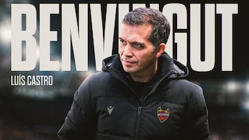 Luis Castro, nuevo entrenador del Levante