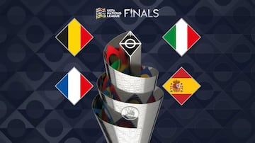Bélgica, Francia, Italia y España son las selecciones clasificadas para la disputa de la Final Four correspondiente a la segunda edición de la UEFA Nations League.