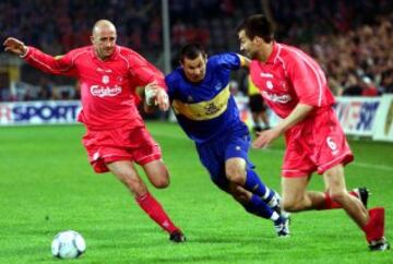 El Liverpool gan車 su 迆ltima UEFA en la temporada 2000-2001. En la antol車gica final se enfrent車 al Alav谷s, al que gan車 5-4 tras disputar la pr車rroga.
Javi Moreno le dio esperanza al Alav谷s anotando en 3 minutos el 3-2 y el 3-3.