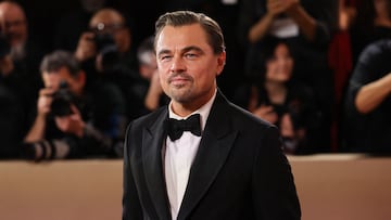 Leonardo DiCaprio poses on the red carpet at the 83rd Annual Golden Globes in Beverly Hills, California, U.S., January 11, 2026. REUTERS/Daniel Cole