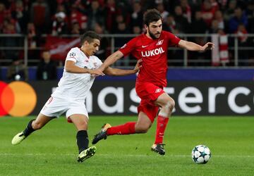 Georgi Dzhikiya y Ben Yedder