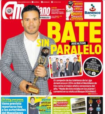 Portadas de la prensa deportiva