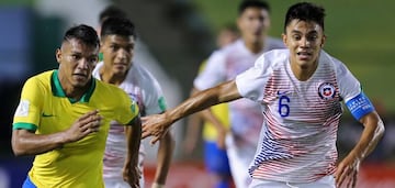 Vicente Pizarro en la Roja Sub 17 de Cristián Leiva.