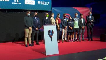 Presentación del Campeonato de España 2021 de Pádel en el Wizink Center