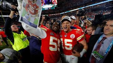 Con Patrick Mahomes en los controles, los Chiefs se metieron hasta el Super Bowl y vencieron a los 49ers de San Francisco 20-10 y con ello se quedaron con el campeonato de la NFL