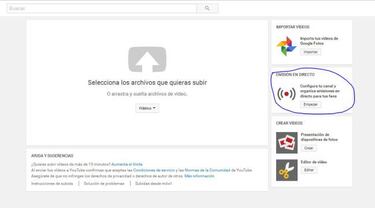 Graba lo que haces en la pantalla de tu ordenador y guárdalo con YouTube