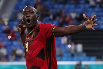 3-0. Romelu Lukaku celebra el tercer gol.