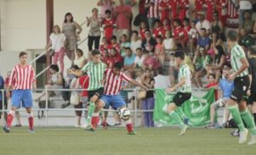 Partido de semifinales de Cadetes entre el Atlético de Madrid y el Betis.