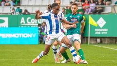 Partido entre R.Ferrol y Leganés estadio A Malata