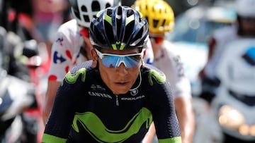 Nairo Quintana fue 12 en el Tour 2017.