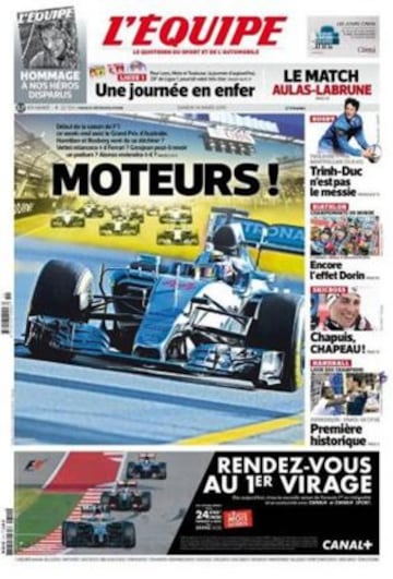 Portadas de la prensa deportiva