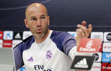 Zidane's difficult mood is unlike him