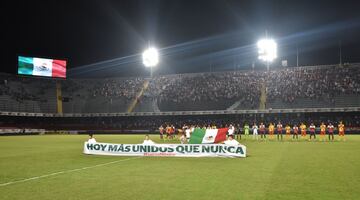 Así fueron los homenajes en Liga MX en memoria de las víctimas del sismo