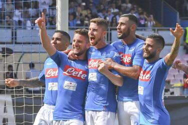 Hamsik closes in on Maradona record as Napoli stay perfect