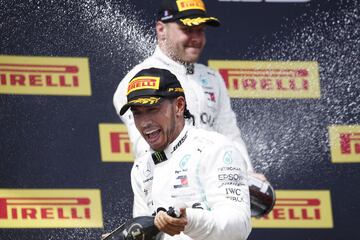Así fue la victoria de Hamilton en el GP de Francia