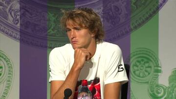 Zverev, antes de perder, dio la clave para acabar con la tiranía de Nadal, Federer y Djokovic