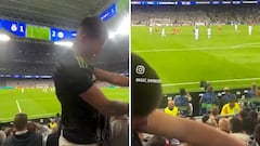 La imagen en la grada del Bernabéu que está indignando al madridismo: sobrepasa todos los límites