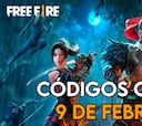 Free Fire | Códigos de hoy lunes 9 de febrero de 2026: recompensas gratis