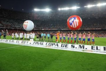 19 de mayo de 2010. Atlético de Madrid-Sevilla. El equipo sevillano se proclamó campeón ganando 0-2 al Atlético de Madrid con goles de Capel y Jesús Navas.