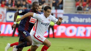 Eibar - Sevilla en directo: LaLiga Santander, 7ª jornada en vivo